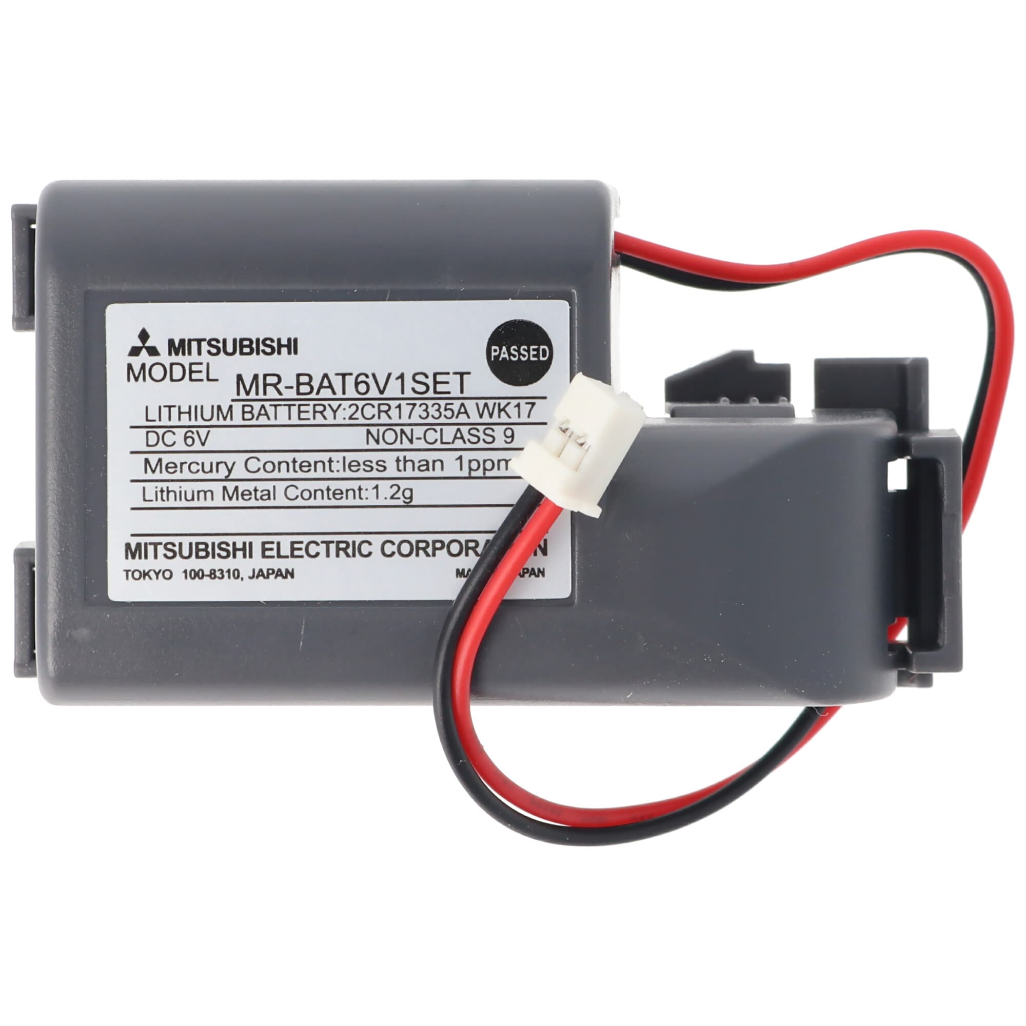 La batterie de stockage originale 6V remplace Mitsubishi 281981 - 1800 mAh