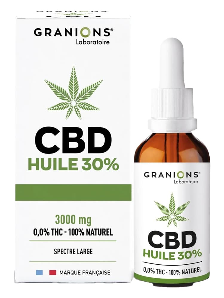Granions Huile Cbd 30% Flacon 10 ml