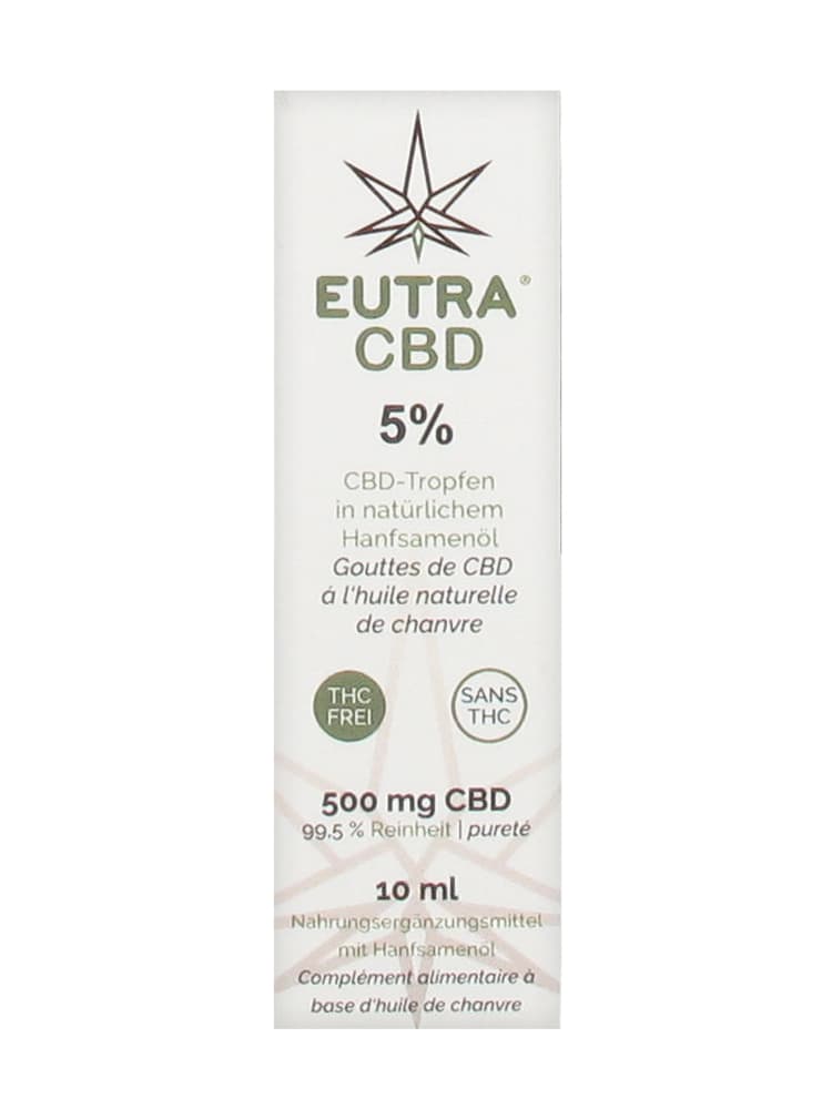 Holistica CBD 10% Gouttes à l'Huile Naturelle de Cannabis 15 ml