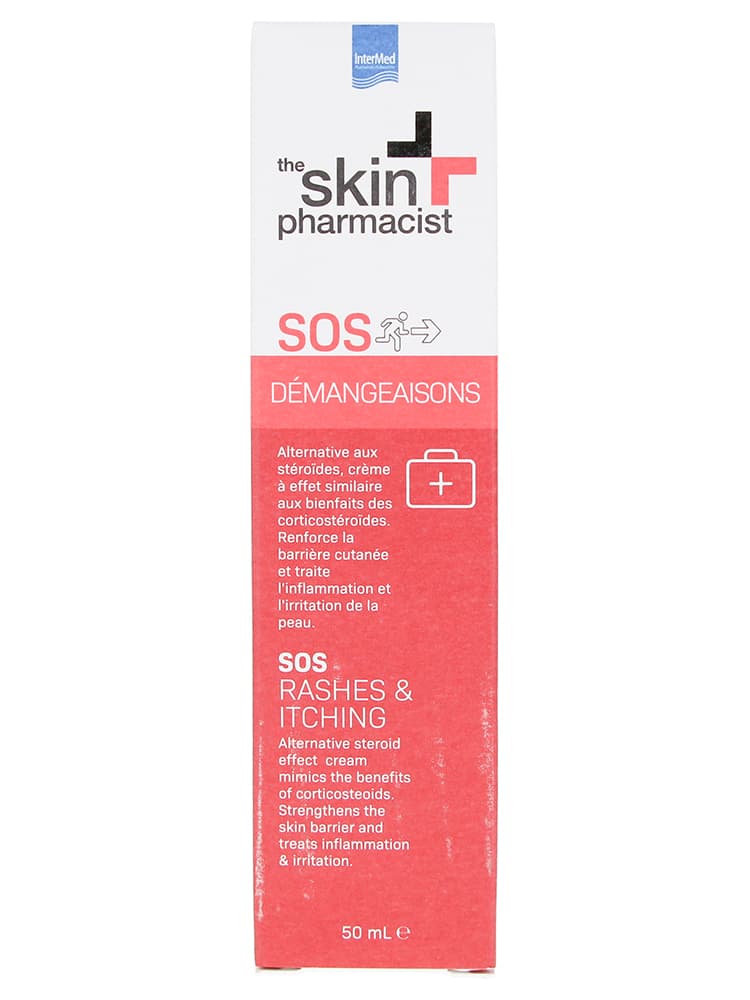 The Skin Pharmacist SOS Démangeaisons Crème Anti-Inflammations et Anti-Irritations 50 ml