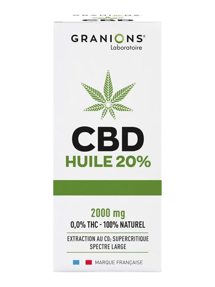Granions Huile Cbd 20% Flacon 10 ml