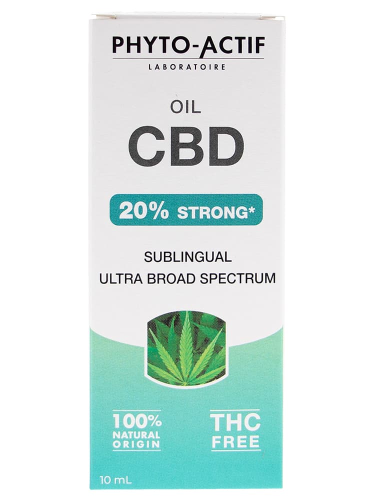 Phyto-Actif Huile CBD 20% Strong Sublinguale 10 ml