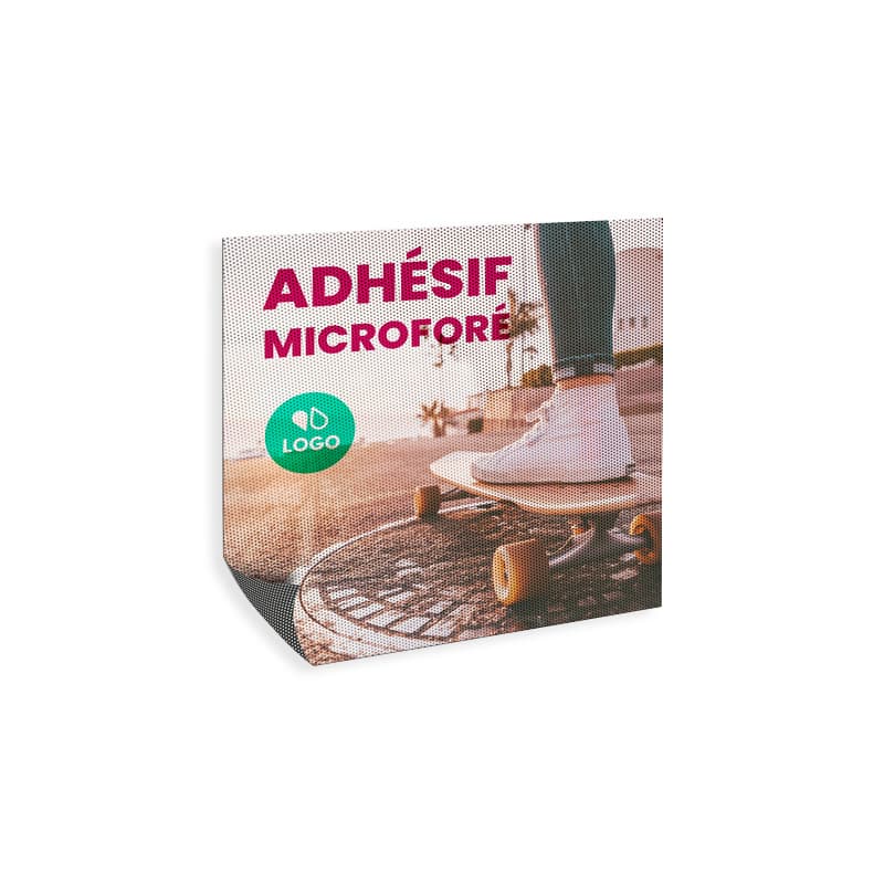Vinyles Adhésifs Micro-perforés 100x100 cm - Easyflyer