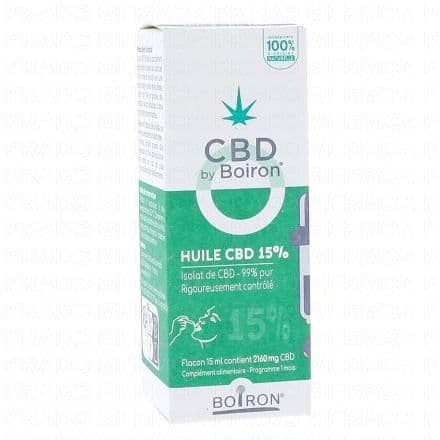 BOIRON Huile de CBD 15ml 15% cbd